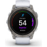 Часы GARMIN EPIX PRO (GEN 2) – SAPPHIRE EDITION TITANIUM WITH WHITESTONE BAND 47 мм 010-02803-21
