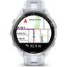 Часы GARMIN FORERUNNER 965 TITANIUM BEZEL WITH WHITESTONE CASE AND WHITESTONE/POWDER GRAY SILICONE BAND 010-02809-11