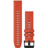 Ремешок GARMIN FENIX 7 22MM QUICKFIT FLAME RED SILICONE BAND 010-13111-04