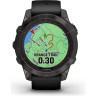 Смарт-часы GARMIN FENIX 7 PRO – SAPPHIRE SOLAR EDITION CARBON GRAY DLC TITANIUM WITH BLACK BAND 010-02777-11
